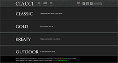 Desktop Screenshot of ciacci.com